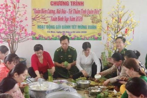 Lan tỏa nghĩa tình vùng địa đầu cực Nam Tổ quốc