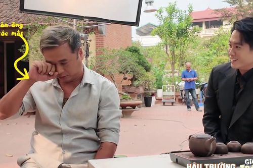 Phim Gia đình trái dấu: Hậu trường xúc động cảnh NSƯT Tiến Minh khóc khi nghe tin vui