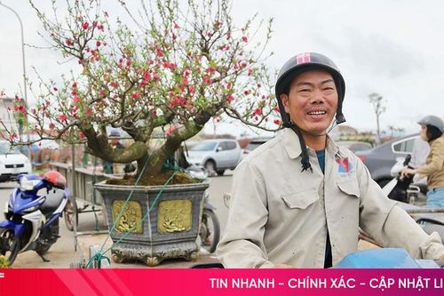 Kiếm tiền triệu mỗi ngày với nghề 'chở Tết' về nhà