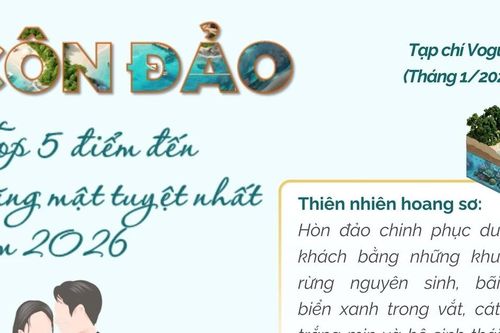 Côn Đảo - top 5 điểm đến trăng mật tuyệt nhất năm 2026