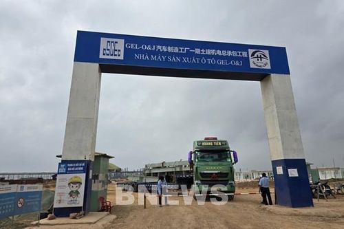 Đại công trường ô tô nghìn tỷ tại Hưng Yên tăng tốc về đích