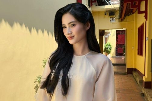 Ý Nhi diện áo dài đằm thắm, visual ngày càng thăng hạng rõ rệt