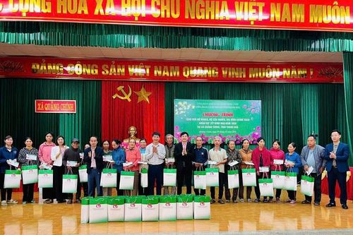NHCSXH Thanh Hóa trao hơn 600 suất quà Tết đến hộ nghèo, gia đình chính sách