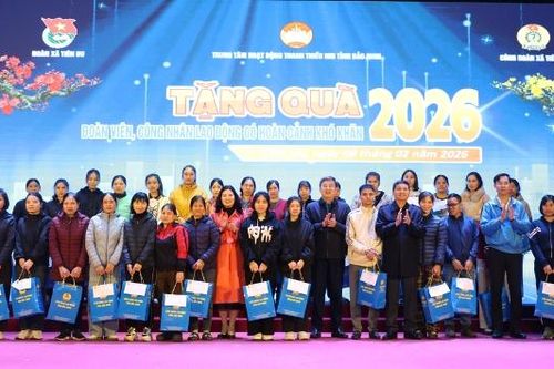 Chương trình 'Điểm hẹn Thanh niên công nhân 2026' tại xã Tiên Du
