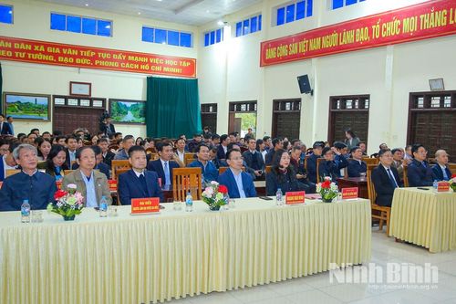 Xã Gia Vân tổ chức gặp mặt mừng Đảng, mừng Xuân Bính Ngọ