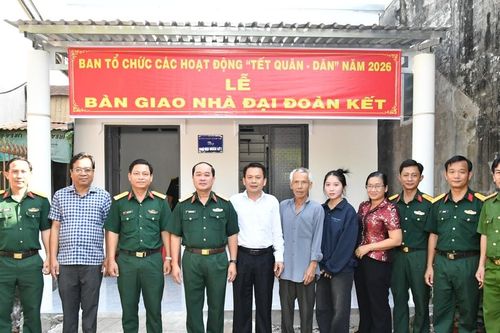 'Tết Quân – Dân mang đến gia đình tôi căn nhà mới, khang trang đón Tết'