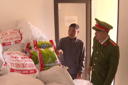 Hà Tĩnh: Khởi tố đối tượng buôn, bán gạo giả nhãn hiệu