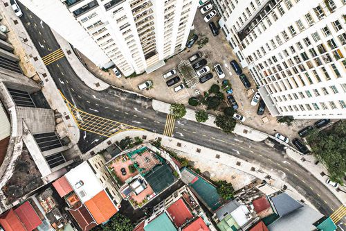 Toàn cảnh tuyến đường hơn 83 tỷ vừa thông xe kỹ thuật, lách giữa 2 tòa chung cư