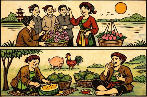99,9% người xem chịu thua, không đoán ra đây là câu ca dao nào