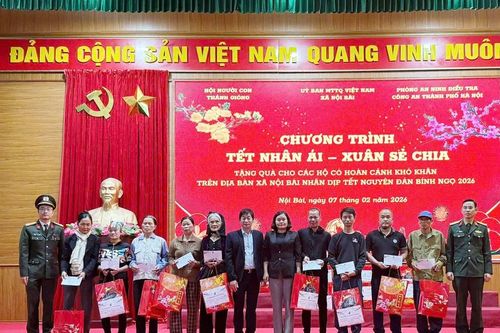 Sẻ chia yêu thương, lan tỏa hình ảnh người chiến sỹ Công an Thủ đô hướng về cộng đồng