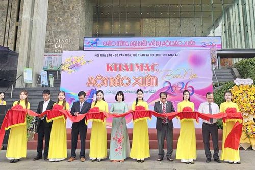 Trưng bày 300 ấn phẩm trong Hội Báo Xuân tỉnh Gia Lai