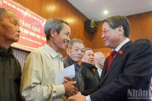 Phó Chủ tịch Quốc hội Nguyễn Đức Hải thăm, chúc Tết tại Đà Nẵng