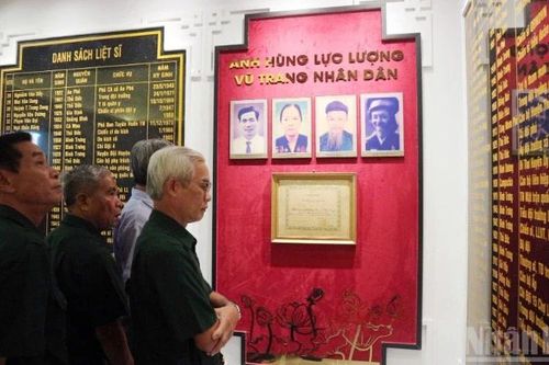 Khánh thành công trình sắp xếp, trưng bày hiện vật tại Đền tưởng niệm Anh hùng liệt sĩ Bình Trưng
