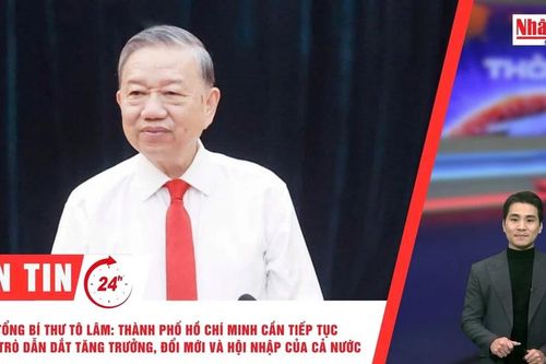Thời sự 24h ngày 9/2/2026: Tổng Bí thư Tô Lâm: Thành phố Hồ Chí Minh cần tiếp tục vai trò dẫn dắt tăng trưởng, đổi mới và hội nhập của cả nước