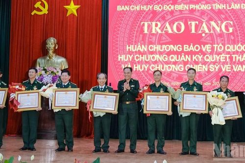 Trao nhiều phần thưởng cao quý cho Bộ đội Biên phòng tỉnh Lâm Đồng