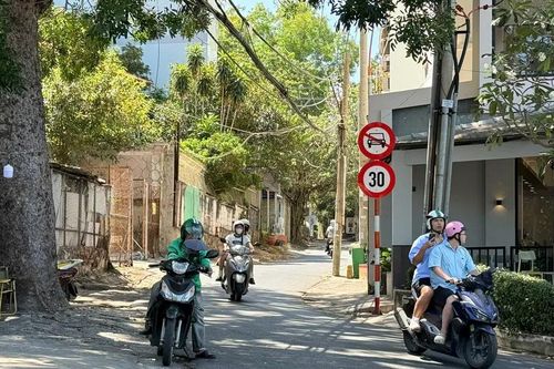 Phường Vũng Tàu: Cấm ô tô lưu thông trên đường Vi Ba, Hải Đăng