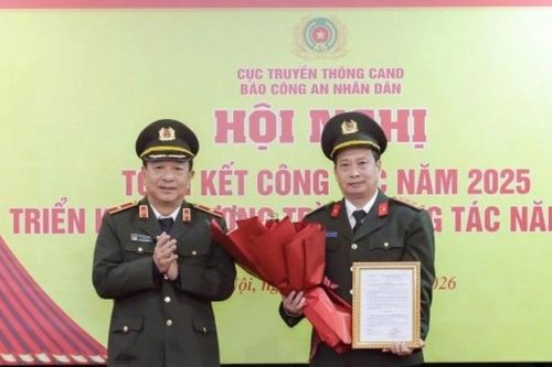 Đại tá Nguyễn Thanh Bình được bổ nhiệm làm Tổng Biên tập Báo CAND