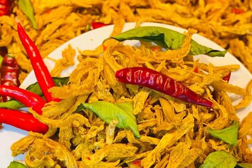 Cách làm khô gà lá chanh bằng nồi chiên không dầu cực đơn giản
