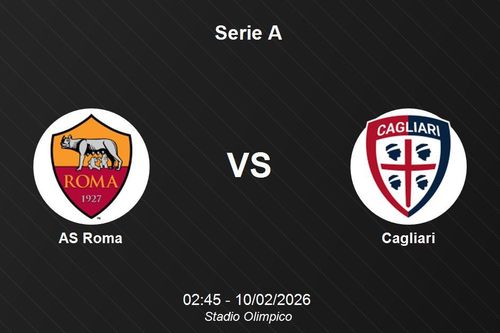 Nhận định AS Roma vs Cagliari - Serie A: Thử thách cho tham vọng Top 5