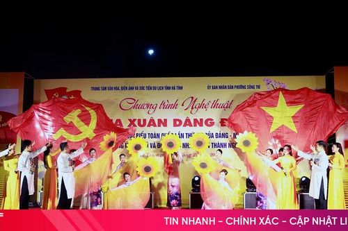 Đặc sắc chương trình 'Mùa xuân dâng Đảng' ở phường Sông Trí