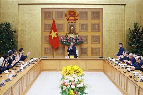 Thủ tướng tiếp Đoàn các tổ chức, doanh nghiệp Nhật Bản
