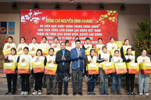Chăm lo Tết cho công nhân, đồng bào các xã vùng cao Bắc Ninh