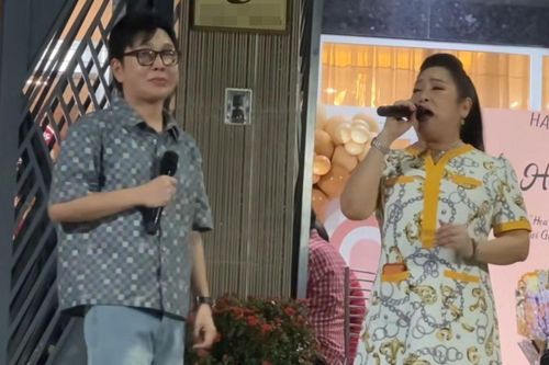 Nữ nghệ sĩ cải lương khiến dân tình 'choáng váng' với màn hát live 'trên đọt dừa'
