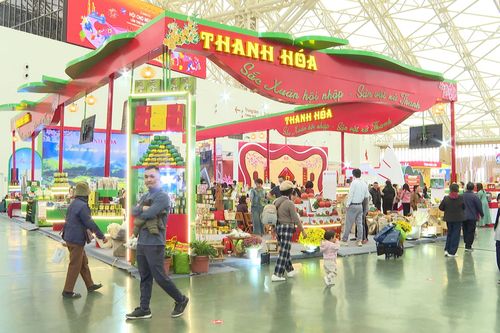Gần 25 nghìn lượt khách tham quan gian hàng Thanh Hóa tại Hội chợ Mùa Xuân