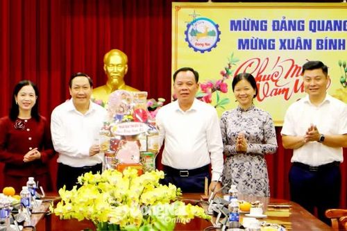 Đoàn Đại biểu Quốc hội tỉnh Đồng Nai chúc Tết Tỉnh ủy, HĐND, UBND, Ủy ban MTTQ Việt Nam tỉnh
