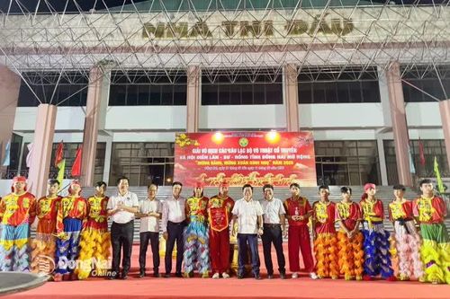 Khai mạc Hội diễn lân sư rồng tỉnh Đồng Nai mừng Đảng mừng xuân Bính Ngọ 2026