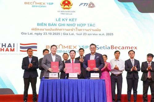Phát triển khu công nghiệp Becamex VSIP Bình Định theo hướng xanh, bền vững