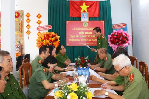 Chi hội Cựu Công an nhân dân phường Nha Trang triển khai công tác năm 2026
