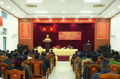 HĐND xã Trấn Yên khóa I tổ chức Kỳ họp thứ 7 (Kỳ họp chuyên đề)