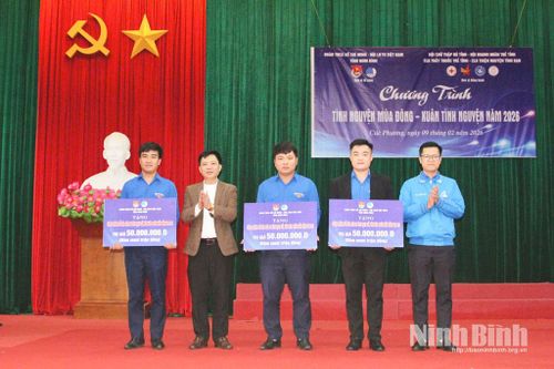 Chương trình 'Tình nguyện mùa Đông - Xuân tình nguyện' năm 2026