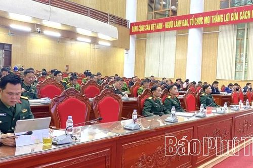 Hội nghị hiệp đồng tổ chức Lễ giao, nhận quân năm 2026