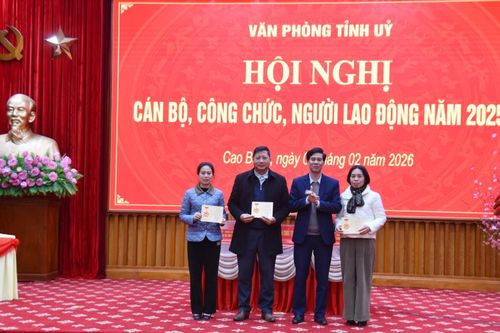 Hội nghị cán bộ, công chức, người lao động Văn phòng Tỉnh ủy năm 2025