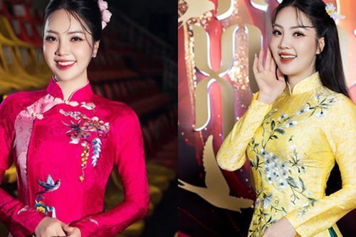 BTV Thụy Vân rạng rỡ trên sóng truyền hình quốc gia với áo dài của NTK Ngọc Lan