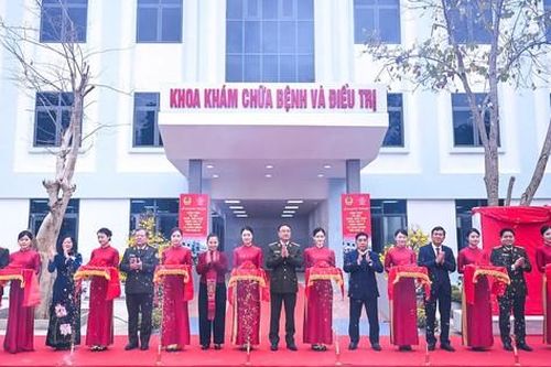 Bộ Công an khánh thành công trình tòa nhà khám, chữa bệnh Trung tâm Y tế Tương Dương