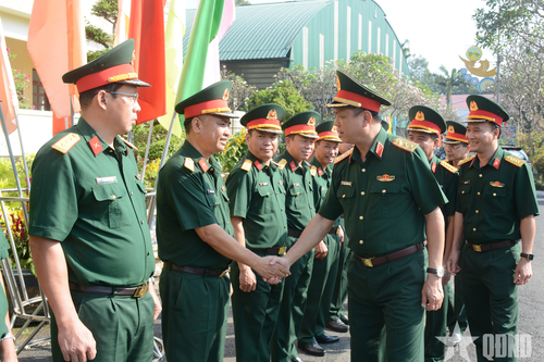 Thượng tướng Nguyễn Trường Thắng thăm, chúc Tết một số đơn vị trên địa bàn tỉnh Đồng Nai