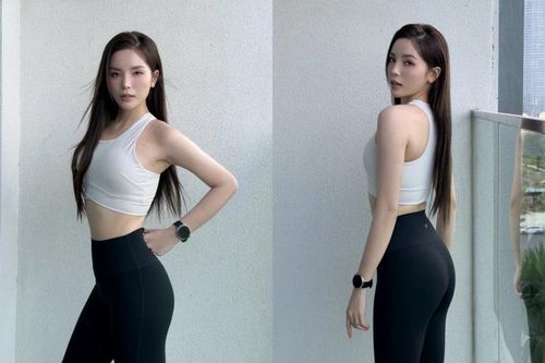 Kỳ Duyên khoe eo thon gọn sau thời gian siết cân nghiêm túc