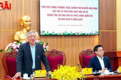 Petrovietnam giữ vai trò 'đầu tàu' hình thành Trung tâm lọc hóa dầu và năng lượng Quốc gia tại Dung Quất