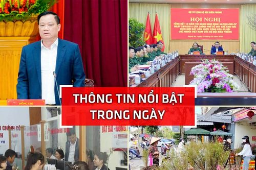 Nghệ An: Thông tin nổi bật ngày 10/2