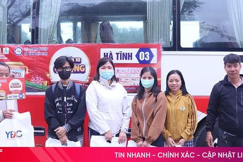 Những 'Chuyến xe 0 đồng' cập bến quê hương Hà Tĩnh an toàn