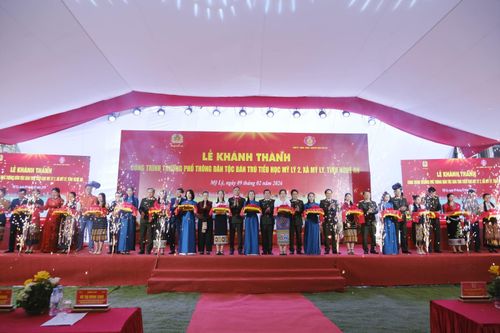 Hỗ trợ xây trường vùng biên giới Nghệ An