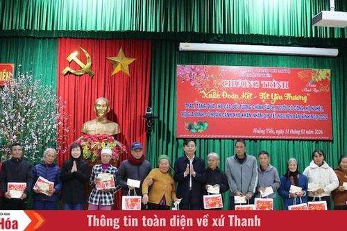 Xã Hoằng Tiến chăm lo Tết cho hộ nghèo: Xuân đến từ sự sẻ chia