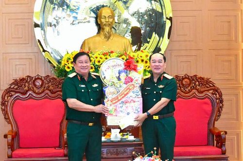 Quân khu 9 chúc tết các cơ quan, đơn vị trên địa bàn tỉnh An Giang