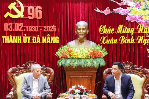 Bí thư Thành ủy Đà Nẵng Lê Ngọc Quang tiếp đoàn công tác tập đoàn xây dựng hàng đầu Trung Quốc