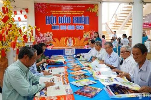 Đồng Tháp: Khai mạc Hội Báo Xuân Bính Ngọ năm 2026