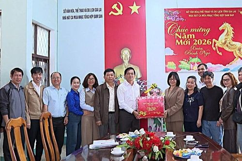 Phó Chủ tịch UBND tỉnh Nguyễn Thị Thanh Lịch thăm, chúc Tết một số đơn vị và nguyên lãnh đạo tỉnh ở khu vực Tây Gia Lai