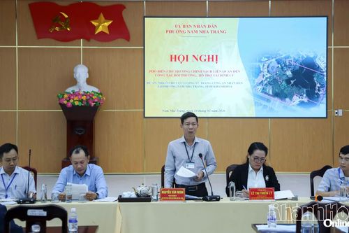 Người dân đồng thuận chủ trương thu hồi đất để triển khai Dự án Nhà ở cho lực lượng vũ trang Công an nhân dân tại phường Nam Nha Trang